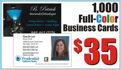 Business Card Special